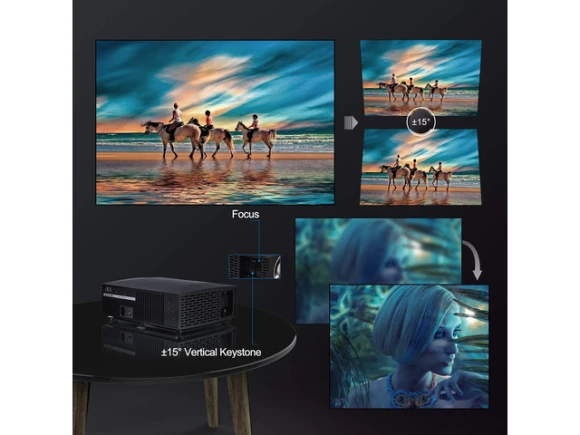 FLZEN F30UP Projector — Smart Projector, FLZEN