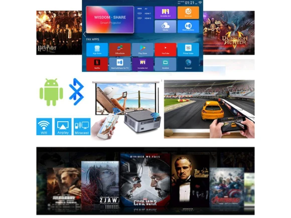 Projector — Smart Projector, FLZEN
