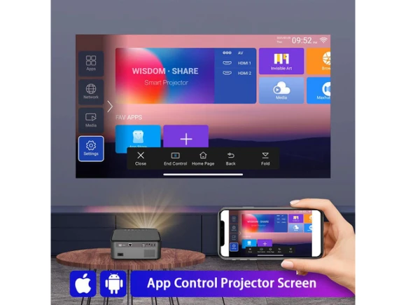 Projector — Smart Projector, FLZEN