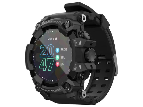 ATTACK Black Smart Watch — Smart Watch