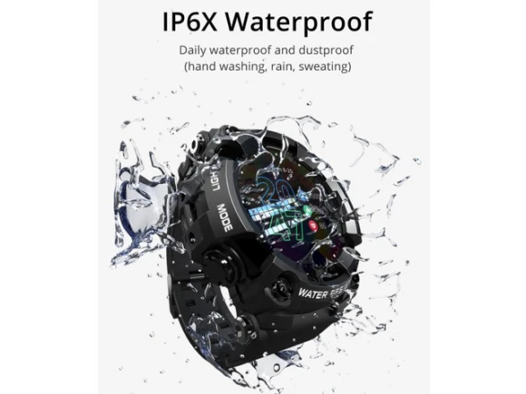 ATTACK Black Smart Watch — Smart Watch