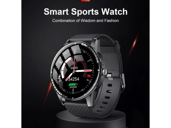 Black Smart Watch — Smart Watch, ZOSKVEE