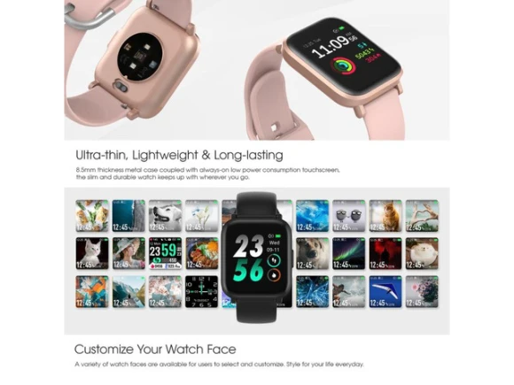 CS201 Sport Smartwatch — Smart Watch, ZOSKVEE