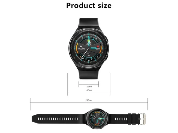 Red Smart Watch — Smart Watch, ZOSKVEE
