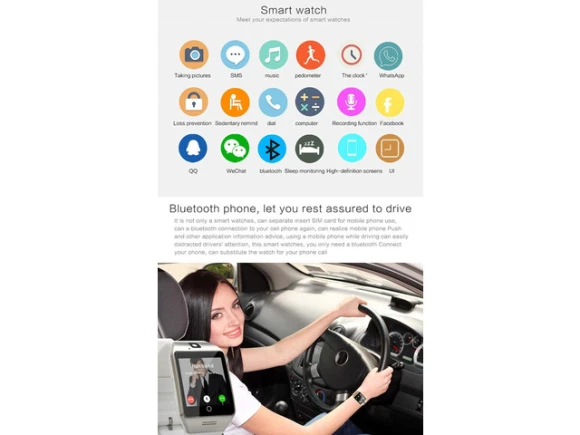 Smart Watch Phone — Smart Watch, ZOSKVEE