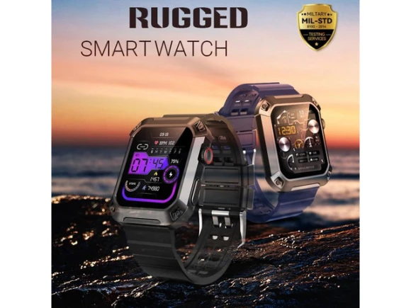 1.83-Inch Rugged Smartwatch — Smart Watch, ZOSKVEE