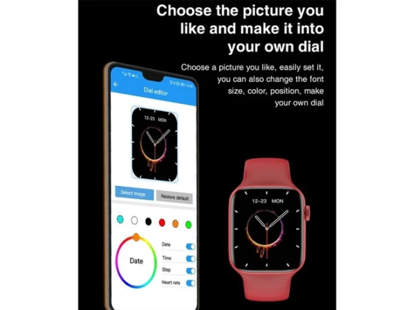 Black smart watch — Smart Watch, ZOSKVEE