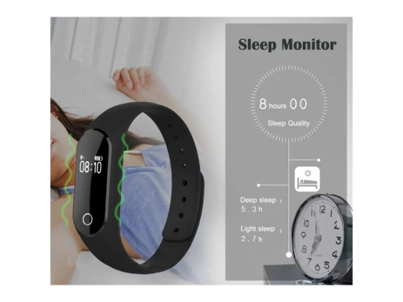 Bluetooth Smart Bracelet — Fitness Tracker, ZOSKVEE