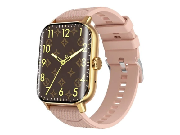F12 Smart Watch, Gold + Pink — Smart Watch, ZOSKVEE