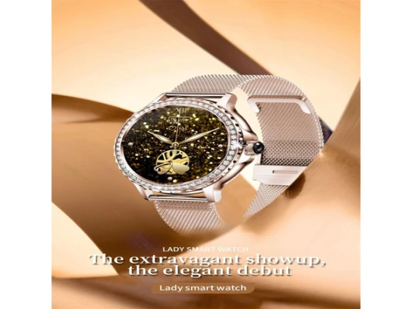 Gold Smart Watch — Smart Watch, ZOSKVEE