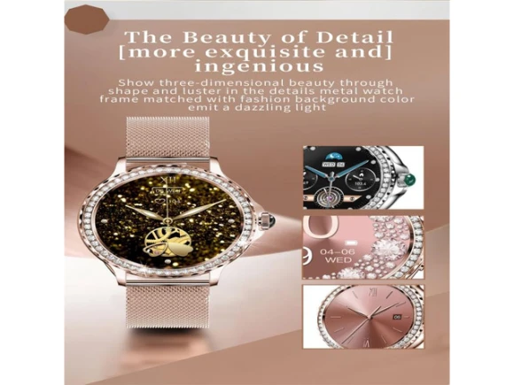 Gold Smart Watch — Smart Watch, ZOSKVEE