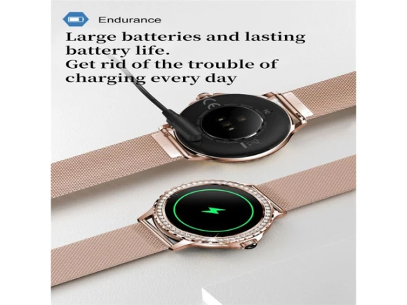 Gold Smart Watch — Smart Watch, ZOSKVEE