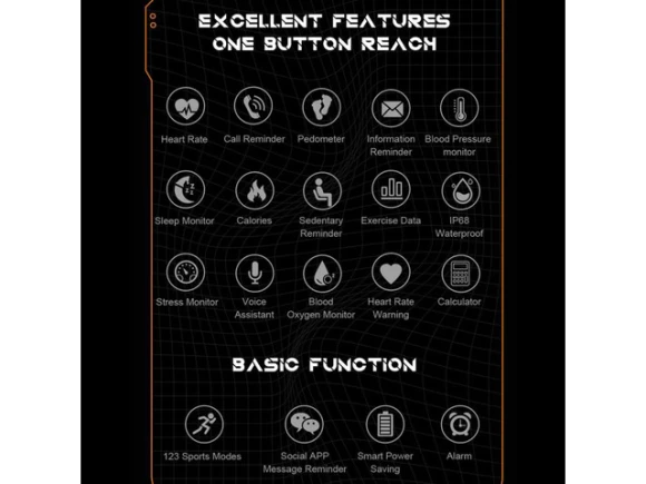 Smart Sports Watch — Smart Watch, ZOSKVEE