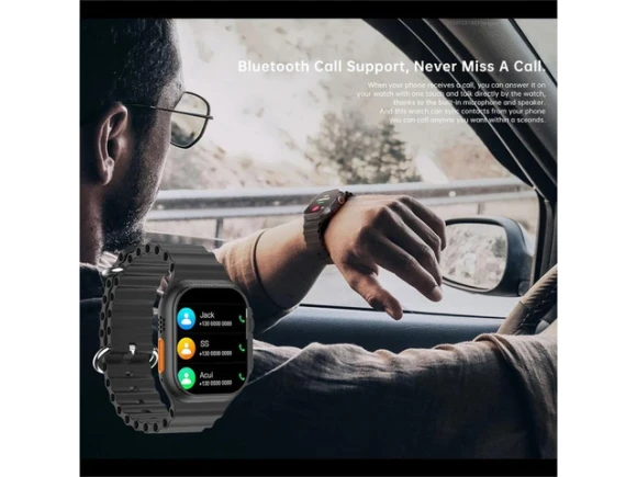 Smart Watch, Orange — Smart Watch, ZOSKVEE