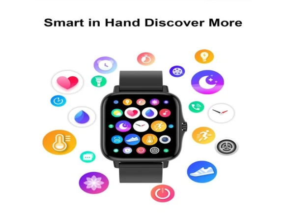 Smart Watch, Silver — Smart Watch, ZOSKVEE