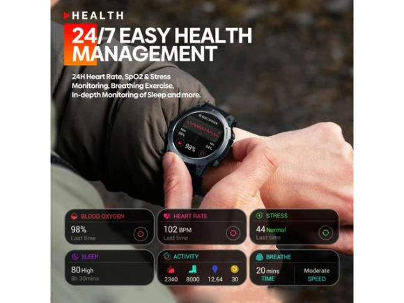 Smart Watch Stratos 3 — Smart Watch, Zeblaze