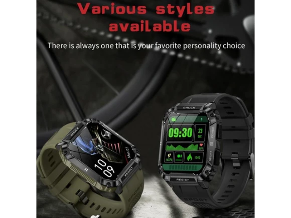 1.95-inch Sport Smartwatch — Smart Watch, ZOSKVEE