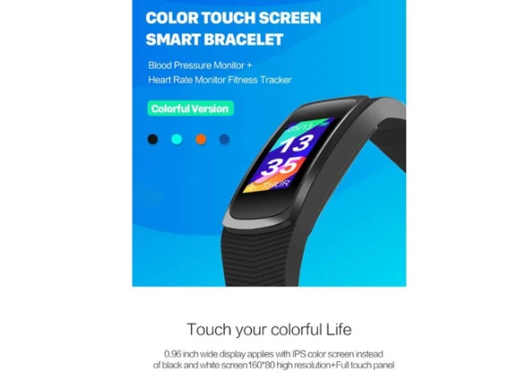 Bluetooth Smart Bracelet Fitness Tracker — Fitness Tracker, ZOSKVEE