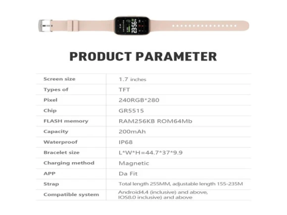 Gold Smart Watch — Smart Watch, ZOSKVEE