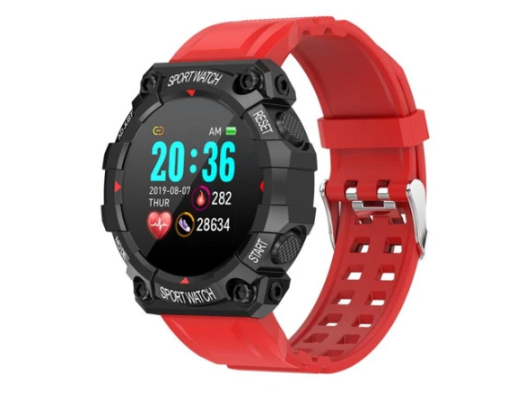 Red Sport Smartwatch — Smart Watch, ZOSKVEE