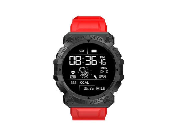 Red Sport Smartwatch — Smart Watch, ZOSKVEE