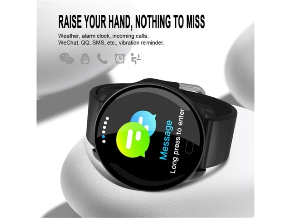 Smart bracelet, Black — Fitness Tracker, ZOSKVEE
