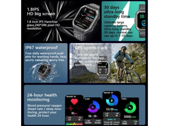 Smart Calling Watch — Smart Watch, ZOSKVEE