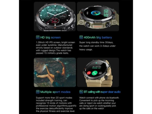 Smart Calling Watch — Smart Watch, ZOSKVEE