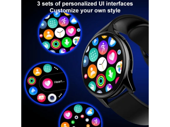 Smart Watch, 1.28-inch IPS Touchscreen — Smart Watch, LOKMAT