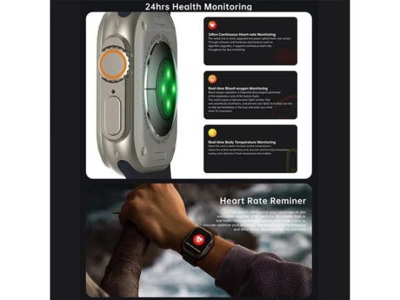 Smart Watch, 2.02-inch Display — Smart Watch, ZOSKVEE