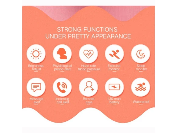 Smart watch wristband — Fitness Tracker, ZOSKVEE