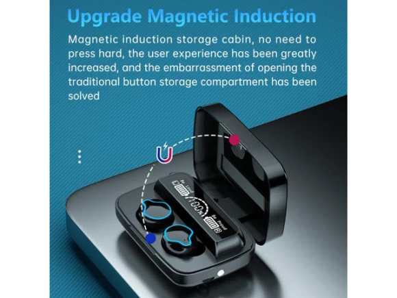 M9 Black Wireless Earphones — Wireless Earbuds, UMIDIGI