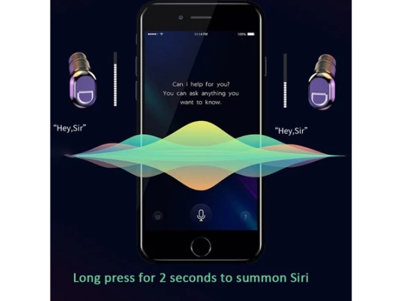Single-Ear Bluetooth Earphone — Wireless Earbuds, UMIDIGI