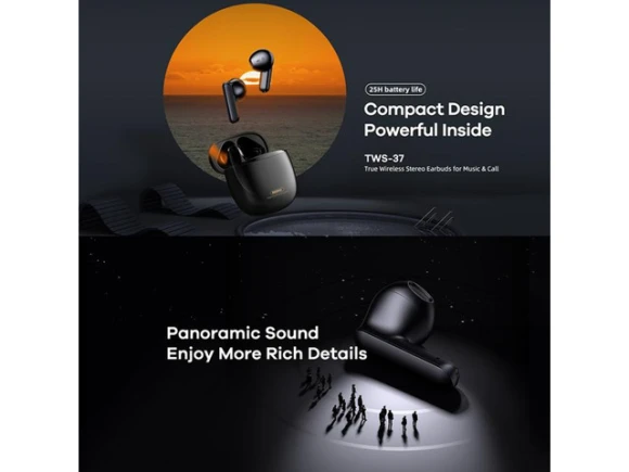 True Wireless Stereo Earphones — Wireless Earbuds, REMAX