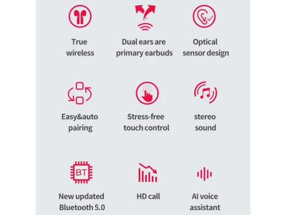 Wireless Bluetooth Earphone — Wireless Earbuds