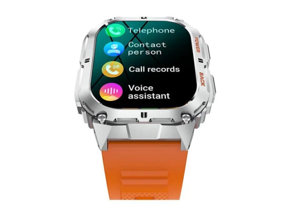 Orange Smartwatch — Smart Watch, ZOSKVEE