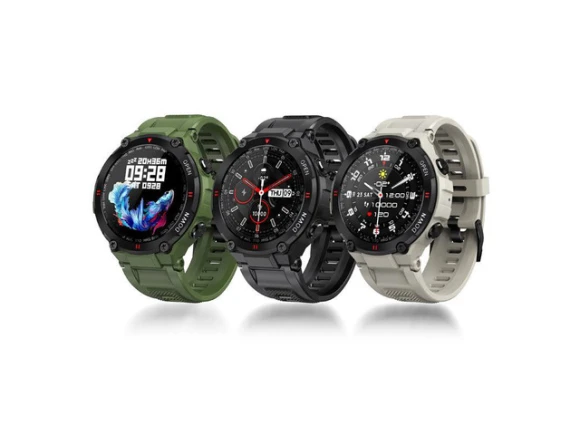 Outdoor Smart Bracelet, Black Milan — Fitness Tracker, ZOSKVEE