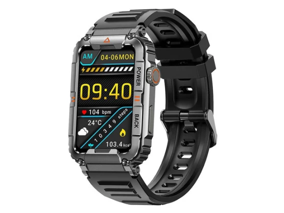 Black Smart Watch — Smart Watch, ZOSKVEE