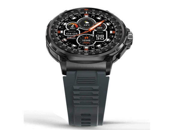 Smart Watch Black Bamboo — Smart Watch, ZOSKVEE
