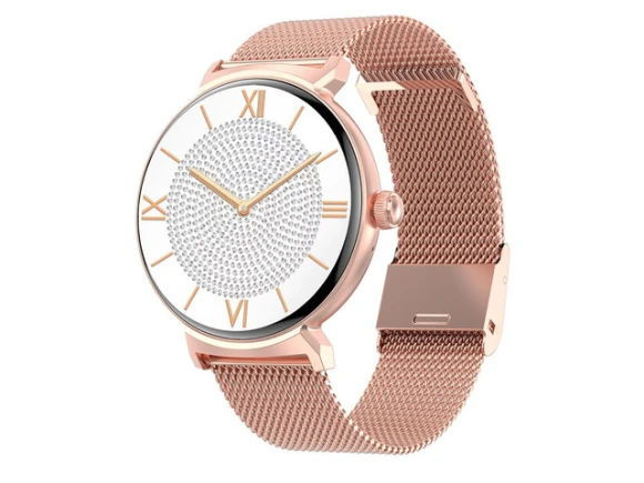Smart Watch, Gold Steel — Smart Watch, ZOSKVEE
