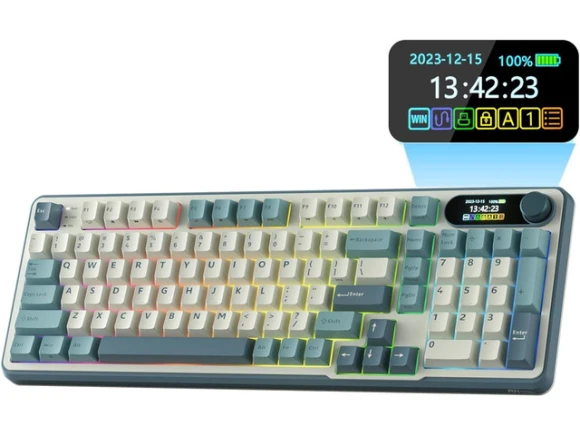 96% Mechanical Keyboard — Bluetooth Keyboard, GCROWN