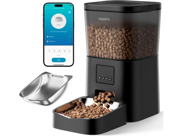 Automatic Cat Feeder and Food Dispenser — Automatic Pet Feeder, GCROWN