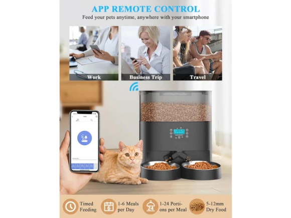 Automatic Cat Feeder — Automatic Pet Feeder, GCROWN