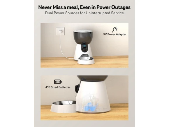 Automatic Cat Feeder — Automatic Pet Feeder, GCROWN