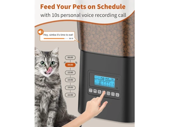 Automatic Cat Feeder — Automatic Pet Feeder, GCROWN