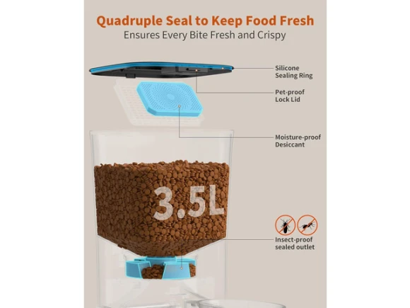 Automatic Cat Feeder — Automatic Pet Feeder, GCROWN