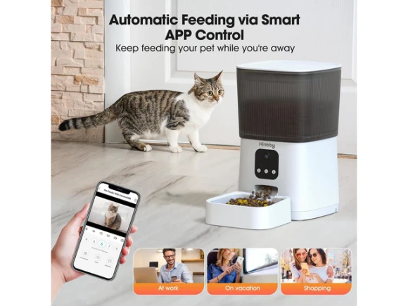 Automatic Cat Feeder — Automatic Pet Feeder, GCROWN