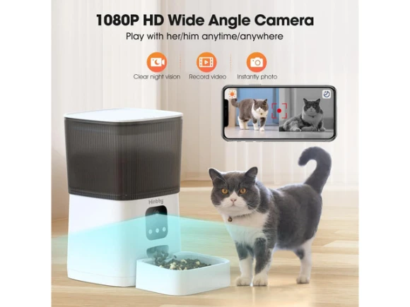 Automatic Cat Feeder — Automatic Pet Feeder, GCROWN
