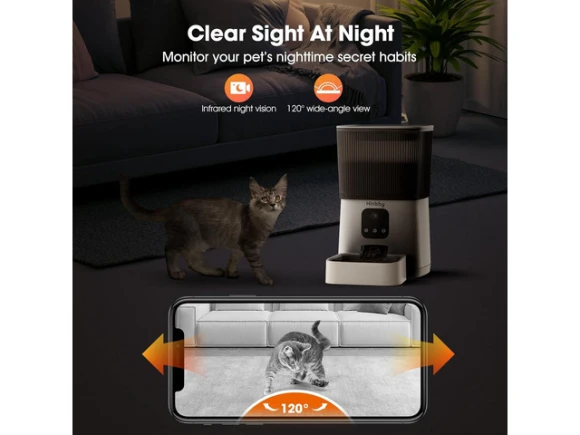 Automatic Cat Feeder — Automatic Pet Feeder, GCROWN