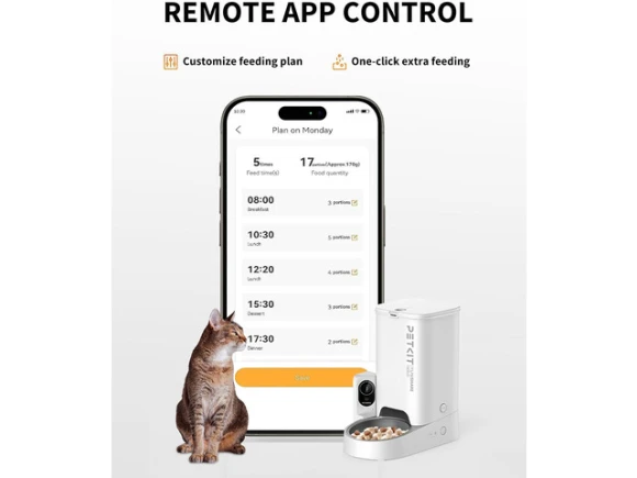 Automatic Pet Feeder with Camera — Automatic Pet Feeder, GCROWN
